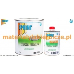 SPRINT F57 GT GREY 2,5L C17 0,5L  materialylakiernicze.pl